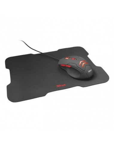 Trust Ziva Pack Gaming 4 en 1 Teclado + Ratón + Auriculares + Alfombrilla