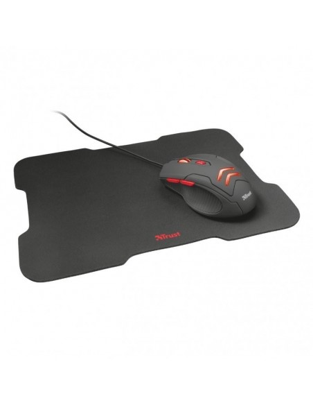 Trust Ziva Pack Gaming 4 en 1 Teclado + Ratón + Auriculares + Alfombrilla