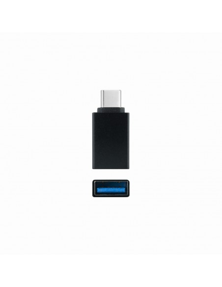 ADAPTADOR NANO CABLE USB C/M - USB A/H 3.1 NEGRO - miniatura 3
