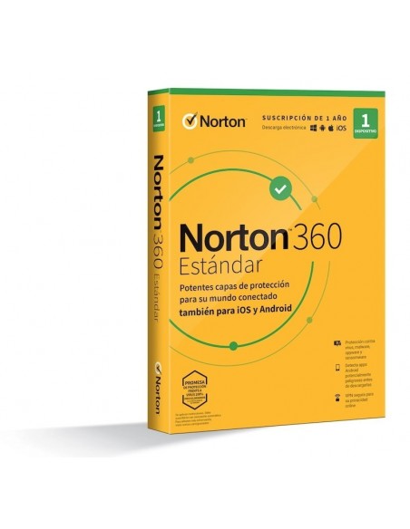 Norton 360 Standard 1 Usuario 1 Dispositivo 1 año