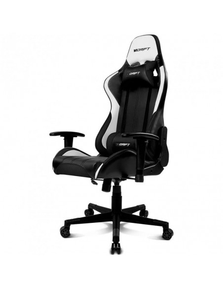 Drift DR175CARBON Silla Gaming Negra/Blanca