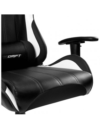 Drift DR175CARBON Silla Gaming Negra/Blanca