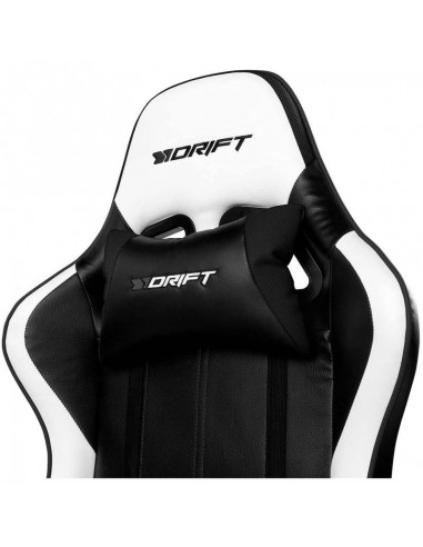 Drift DR175CARBON Silla Gaming Negra/Blanca