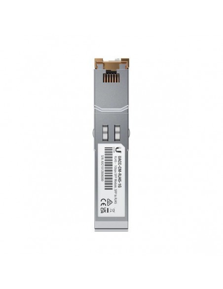 Ubiquiti UACC-CM-RJ45-1G Módulo Transceptor SFP