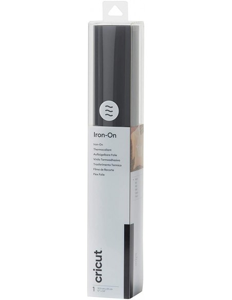 Cricut Vinilo Textil Everyday Iron-On 30x60cm Negro