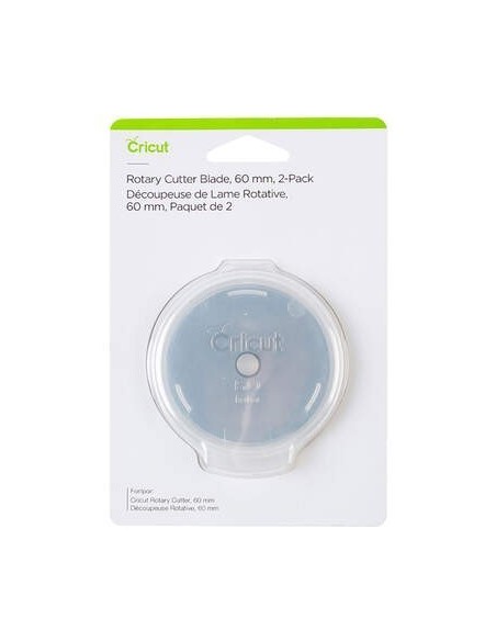 Cricut Pack 2 Cuchillas Rotativas 60mm