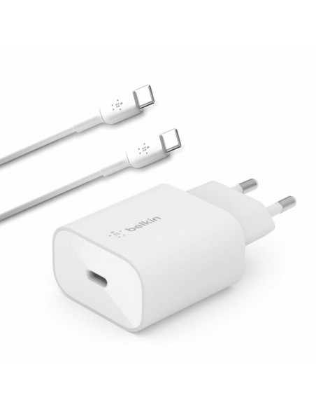 Belkin Cargador de pared USB-C PD 3.0 PPS de 25 W + cable USB-C