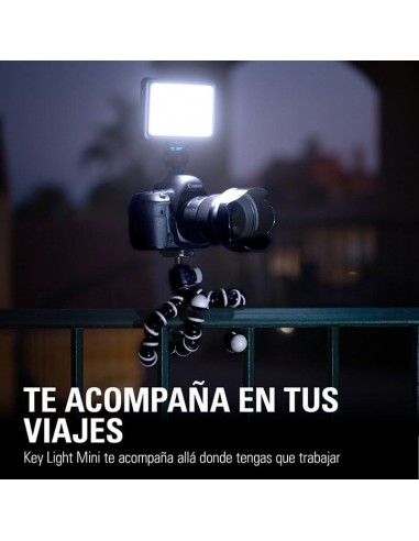 Elgato Key Light Mini Panel LED Portátil para Streaming 800 Lúmenes