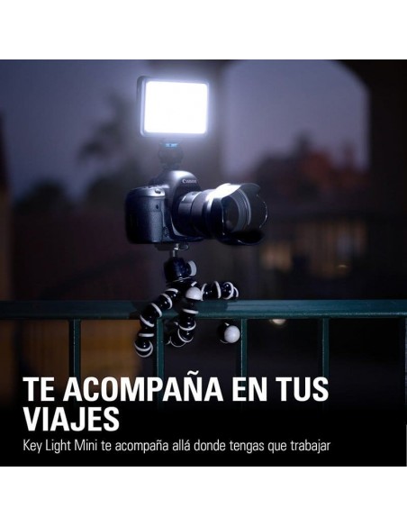 Elgato Key Light Mini Panel LED Portátil para Streaming 800 Lúmenes