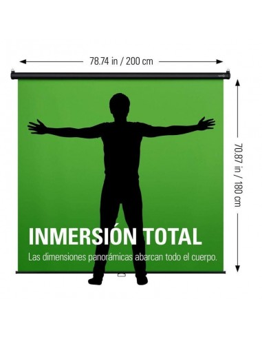 Elgato Green Screen MT Panel Chroma Colgable con Bloqueo y Replegado Automáticos