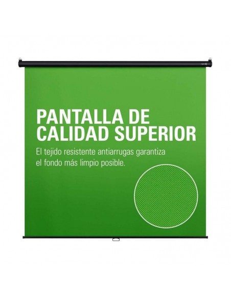 Elgato Green Screen MT Panel Chroma Colgable con Bloqueo y Replegado Automáticos