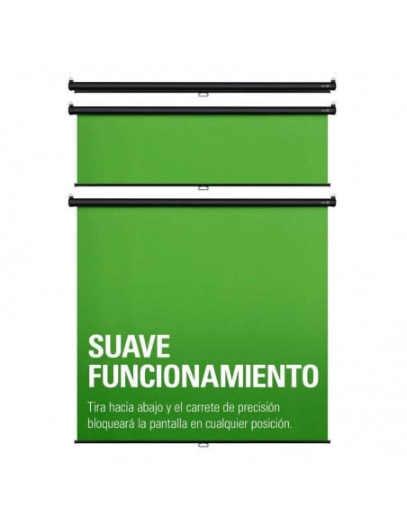 Elgato Green Screen MT Panel Chroma Colgable con Bloqueo y Replegado Automáticos