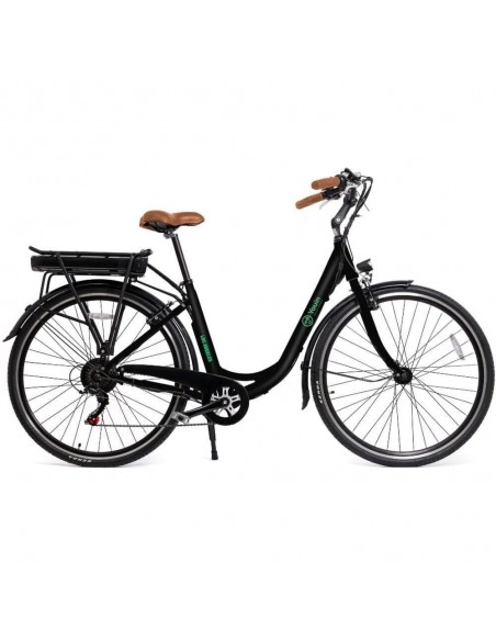 Youin You-Ride Los Angeles Bicicleta de Paseo Eléctrica 26" Negra
