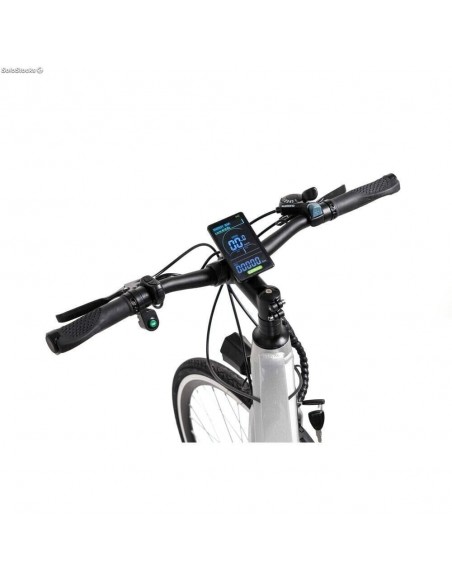 Youin You-Ride New York Bicicleta de Paseo Eléctrica 28" Plata