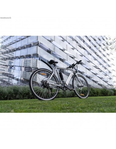 Youin You-Ride New York Bicicleta de Paseo Eléctrica 28" Plata