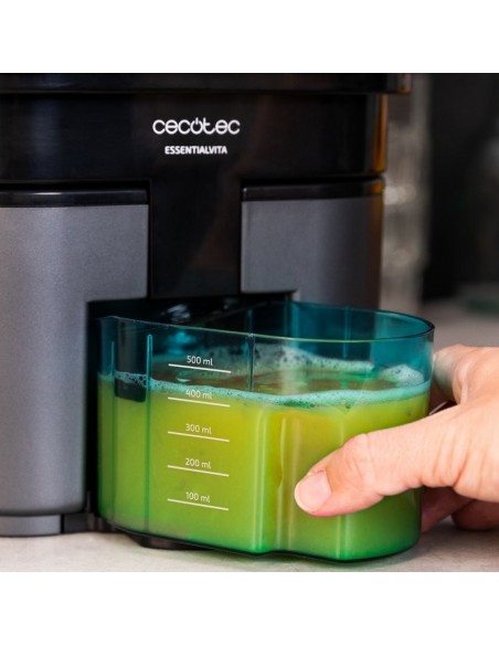 Cecotec EssentialVita Twice Black Exprimidor Eléctrico 90W