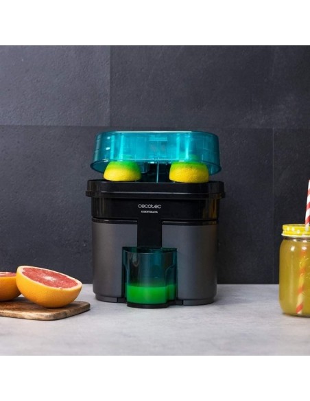 Cecotec EssentialVita Twice Black Exprimidor Eléctrico 90W