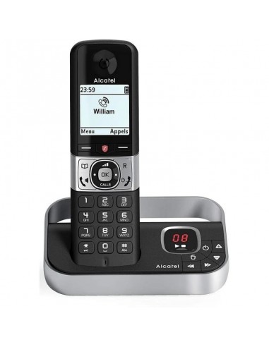 Alcatel F890 DEC Teléfono Inalámbrico Negro