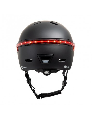 Youin MA1015 Casco Led Trasero + Mando Bluetooth Negro