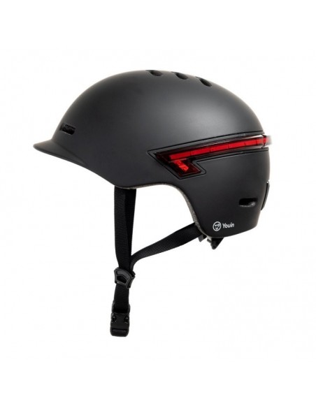 Youin MA1015 Casco Led Trasero + Mando Bluetooth Negro