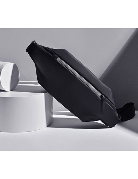 Xiaomi Sports Fanny Pack riñonera Tela y Piel Negro