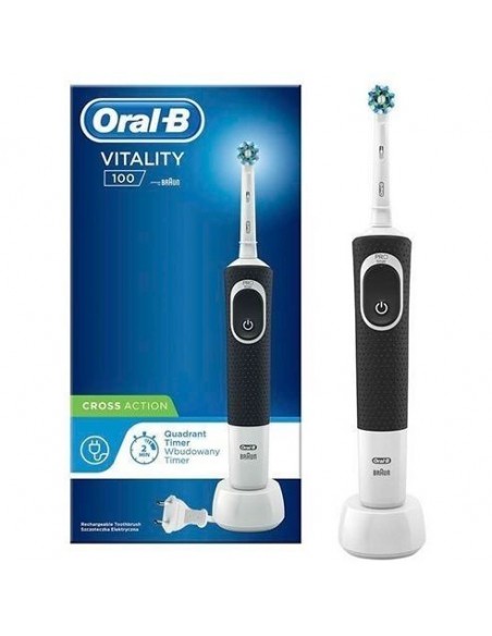 Braun Oral-B Vitality D100 CrossAction Cepillo Eléctrico Negro 