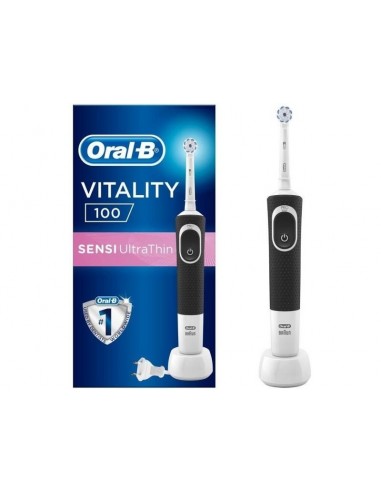 Braun Oral-B Vitality D100 Sensi Ultra Thin Cepillo Eléctrico Negro