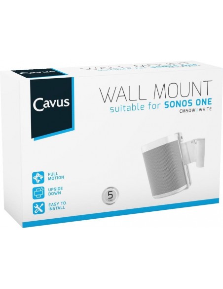 Sonos Cavus Soporte de Pared Blanco para Altavoz Sones One