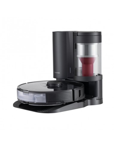 Roborock S7+ Robot Aspirador Negro + Base de Autovaciado