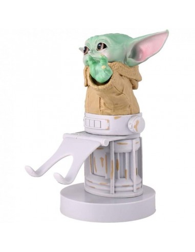 Exquisite Gaming Cable Guy The Mandalorian Baby Yoda Base de Carga Multiplataforma