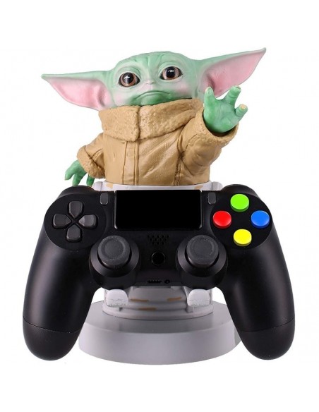 Exquisite Gaming Cable Guy The Mandalorian Baby Yoda Base de Carga Multiplataforma