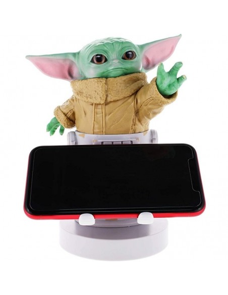 Exquisite Gaming Cable Guy The Mandalorian Baby Yoda Base de Carga Multiplataforma