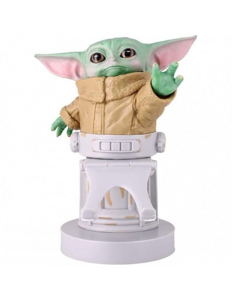 Exquisite Gaming Cable Guy The Mandalorian Baby Yoda Base de Carga Multiplataforma