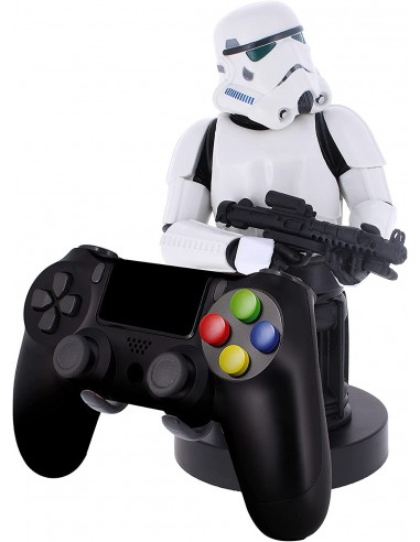 Exquisite Gaming Cable Guy Stars Wars Imperial Stormtrooper Base de Carga Multiplataforma