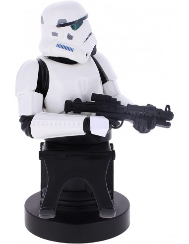 Exquisite Gaming Cable Guy Stars Wars Imperial Stormtrooper Base de Carga Multiplataforma