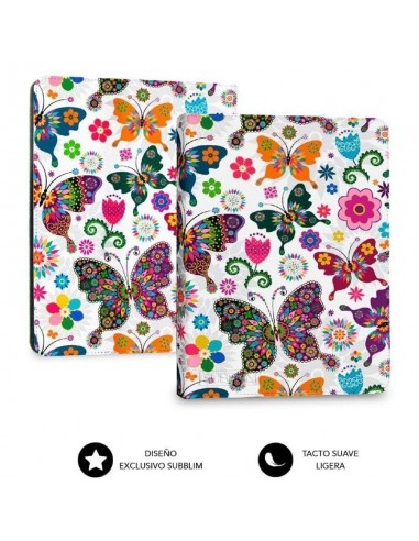 Subblim Clever Funda Ebook 6" Mariposas