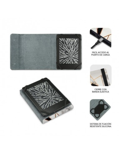 Subblim Clever Funda Ebook 6" Mármol