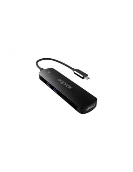 Approx APPC45 Hub Adaptador 5 en 1 USB Tipo-C 