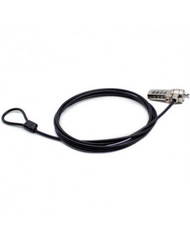 Nilox Cable de Seguridad con Código de Seguriad 1.8m
