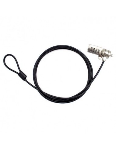 Nilox Cable de Seguridad con Código de Seguriad 1.8m