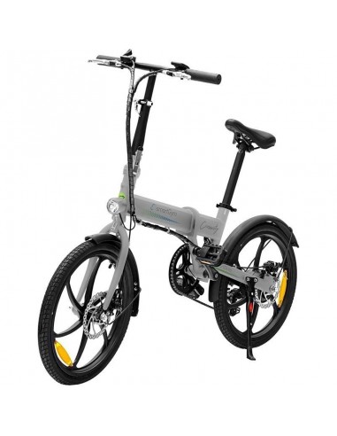 SmartGyro Ebike Crosscity Silver Bicicleta Eléctrica Plegable 20" Plata