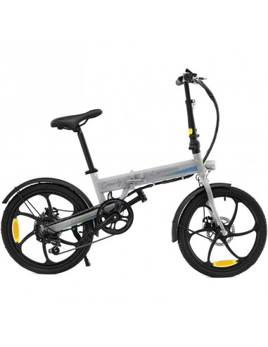 SmartGyro Ebike Crosscity Silver Bicicleta Eléctrica Plegable 20" Plata