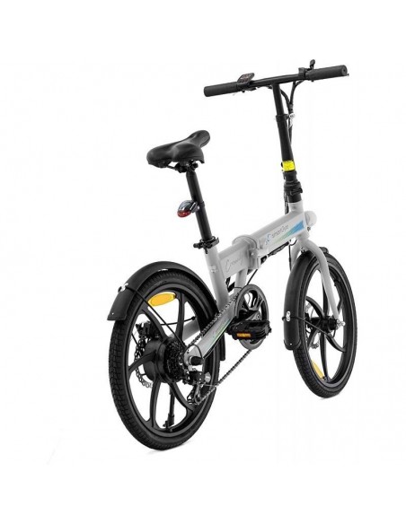 SmartGyro Ebike Crosscity Silver Bicicleta Eléctrica Plegable 20" Plata