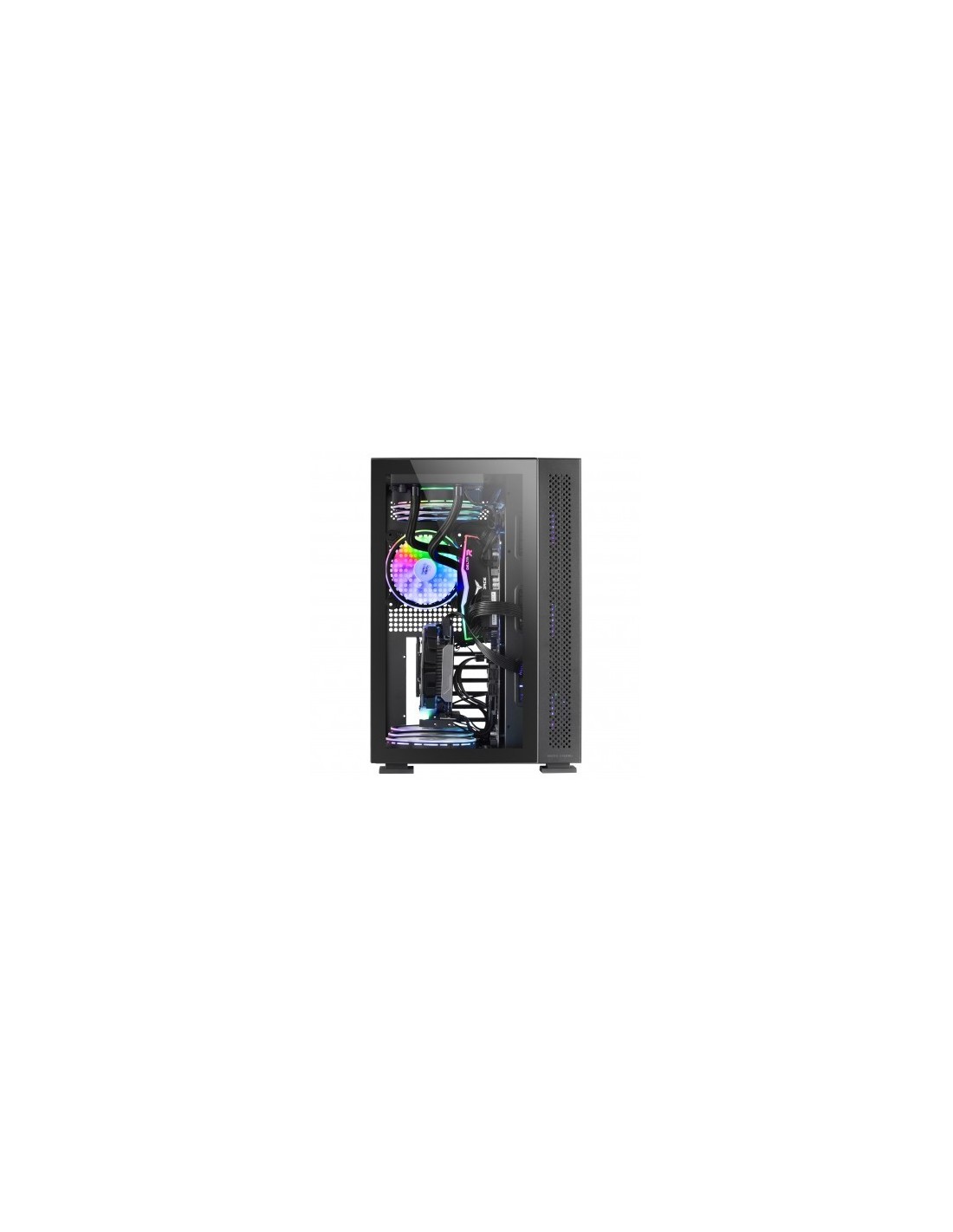 Mars Gaming MCV2 Caja Cristal Templado USB 3.0 Negra | Online Canarias