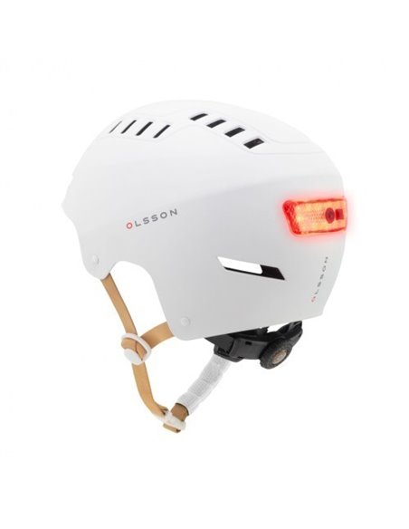 Olsson Urban Light Blanco Casco Adulto S/M