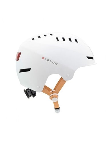 Olsson Urban Light Blanco Casco Adulto S/M
