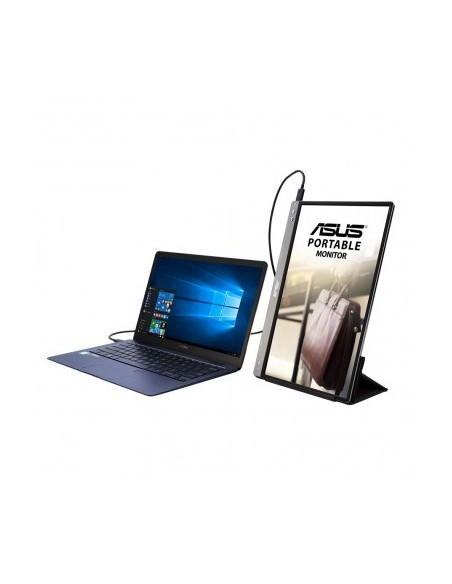 ASUS ZenScreen MB14AC 14” Portable IPS Monitor – 1920x1080, USB-C, Anti-Glare – Refurbished Excellent
