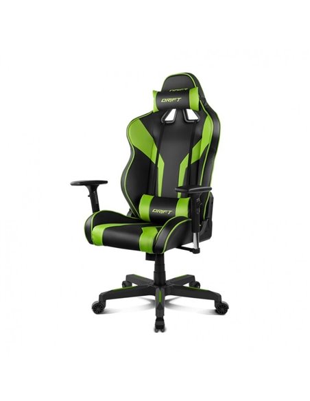 Drift DR111 Silla Gaming Negro/Verde