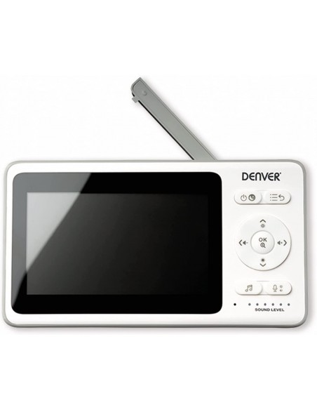 Denver BC-343 Vigilabebés LCD 4.3" con Visión Nocturna, Sonido y Vídeo