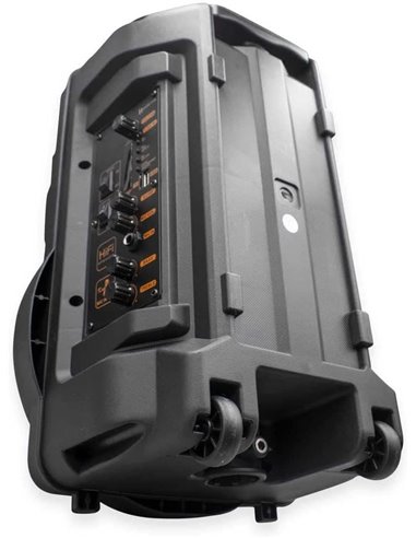 Denver TSP-301 Altavoz Portátil 8" 120W con Trolley y efectos de luz